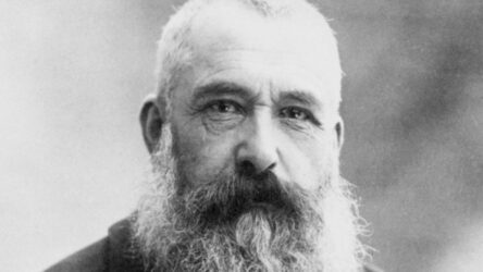portrait shot of Claude Monet